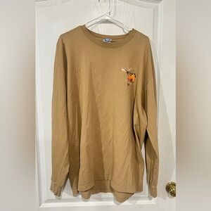 Undefeated Tan Crew Neck Shirt